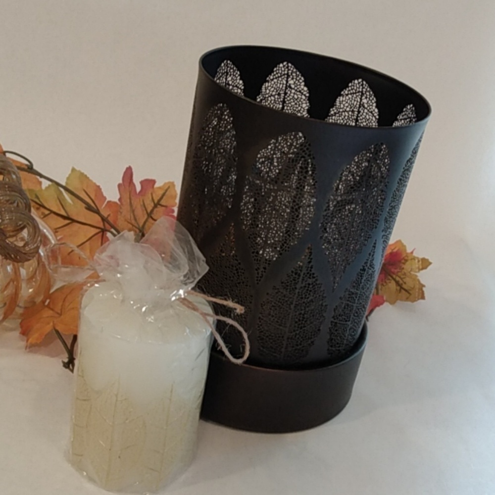 Candle Holder With Matching Candle